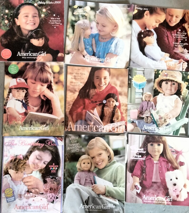 Vintage American Girl Catalogs Etsy
