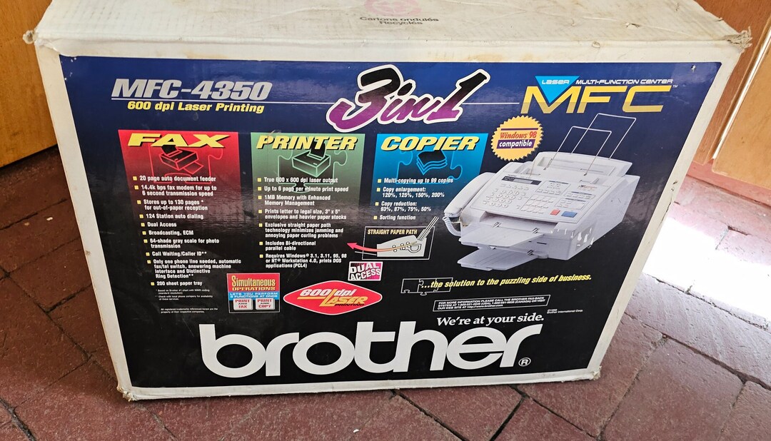 Vintage - NEW IN BOX- Brother Printer/ Fax/ Scanner/ Copier