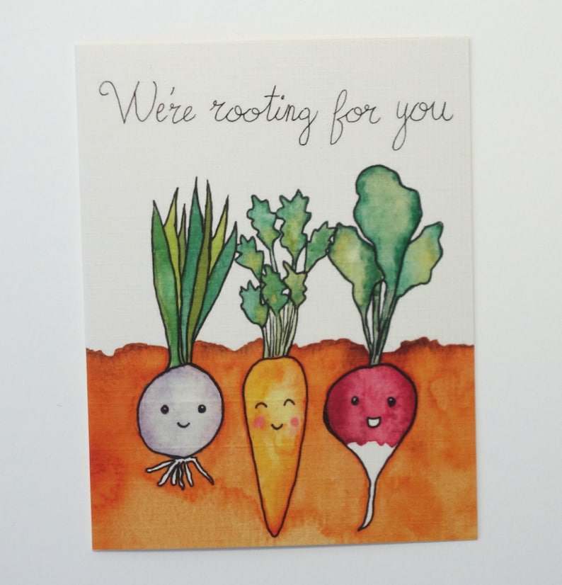 We're Rooting for You  Group Get Well Card / Group image 1