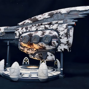 EVE Online Ship Model - Amarr Dreadnoughts Capital Ships - Revelation - Blood Raider Victory SKIN