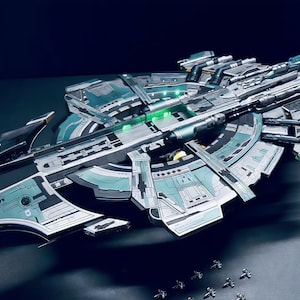 EVE Online Ship Model - Gallente Supercarriers - Nyx - Original SKIN