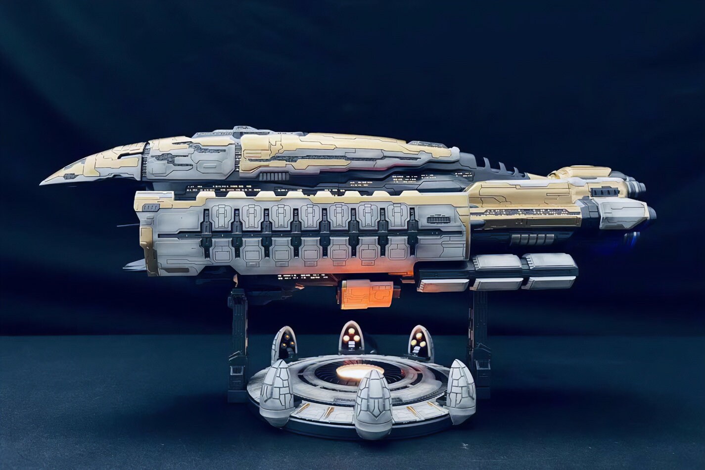 EVE Online Ship Model Amarr Battleships Abaddon Original SKIN Etsy