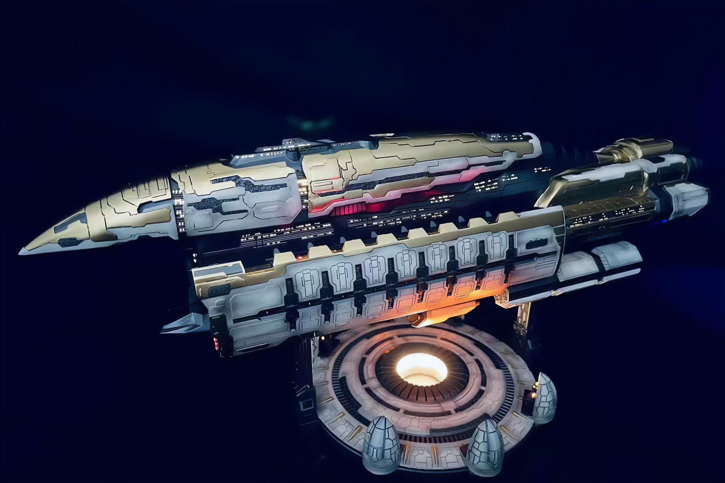 EVE Online Ship Model Amarr Battleships Abaddon Original SKIN Etsy