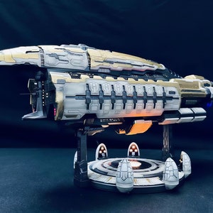 EVE Online Ship Model - Amarr Battleships - Abaddon - Original SKIN