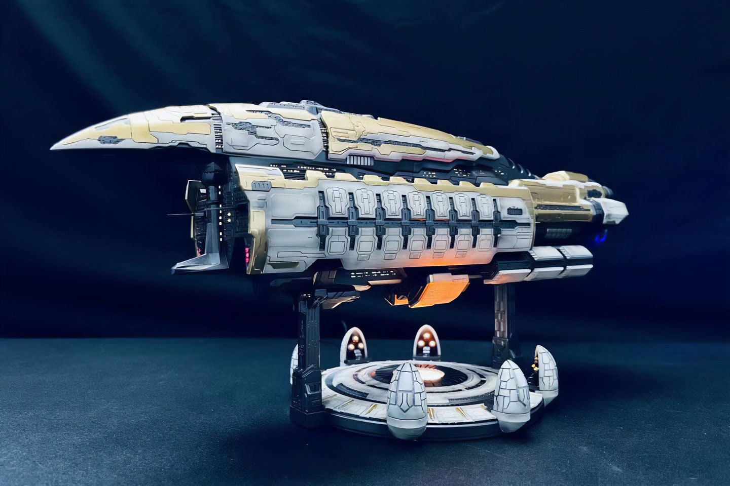 EVE Online Ship Model - Amarr Battleships - Abaddon - Original SKIN