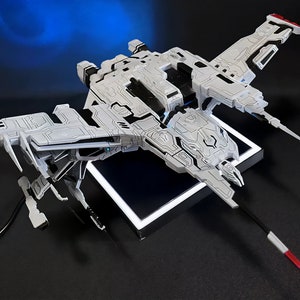 EVE Online Ship Model - Caldari Battleships - Raven - Ghostbird SKIN