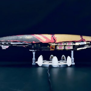EVE Online Ship Model - Amarr Jump Freighters Capital Ships - Ark - Crown and Swords SKIN