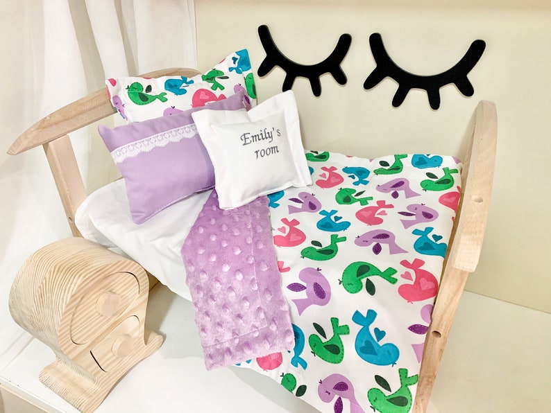 18 inch doll blanket size