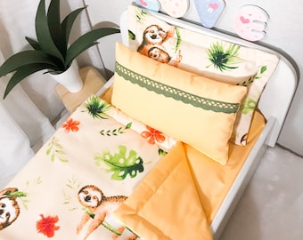 Doll bedding, 18 inch doll, American doll bedding