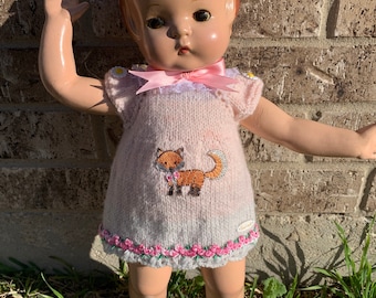 Effanbee Patsy ann hand knitted dress