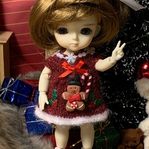 Lati yellow and pukifee welcomes Christmas dress