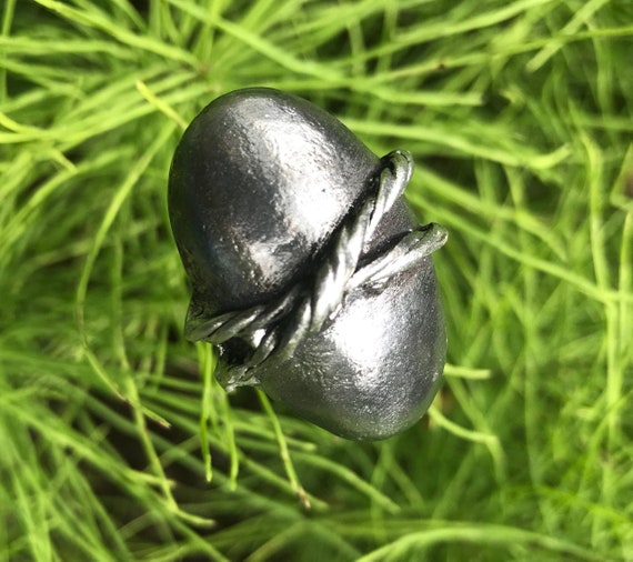 Shinto Stone Knob Zen Drawer Pull Japanese Style Cabinet Etsy