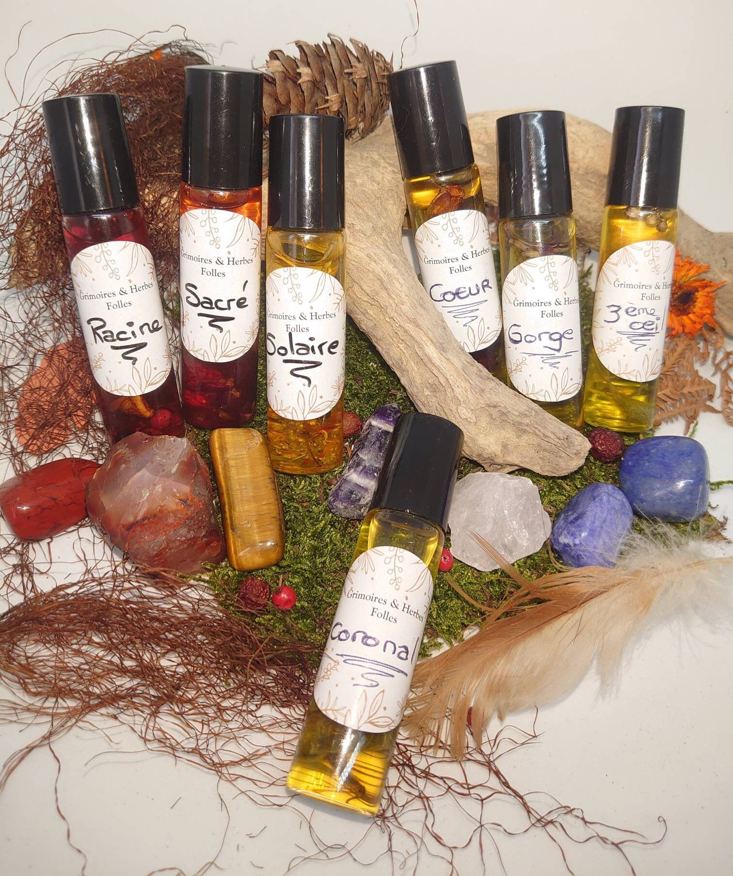 Huiles d'harmonisation Des Chakras