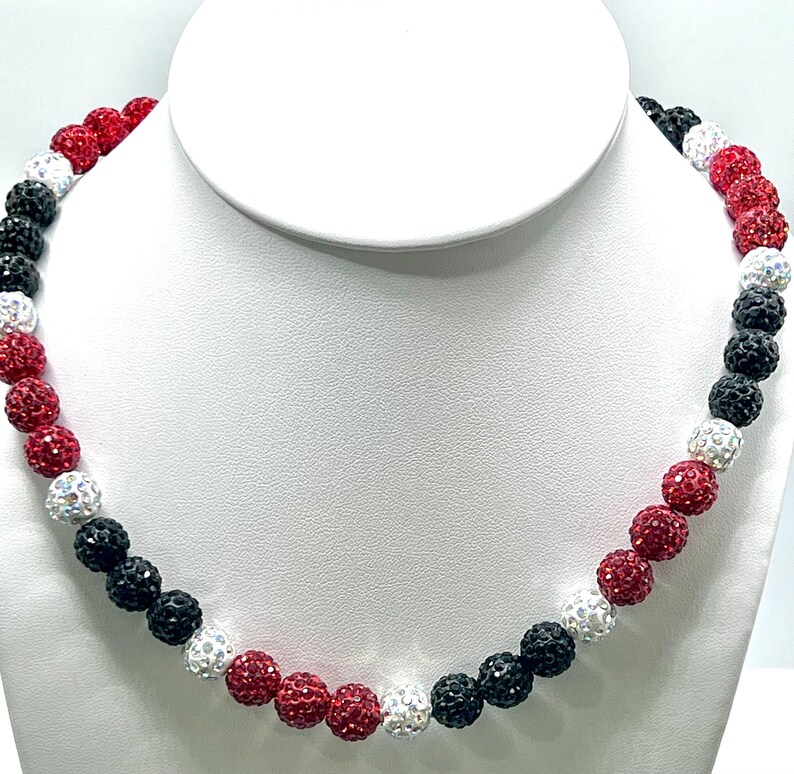 Baseball Rhinestone Necklace: Green & Yellow Bling - Etsy