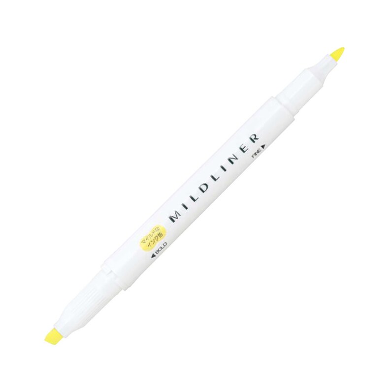 Zebra Mildliner Pen15 Colors double side highlighter Marker Etsy