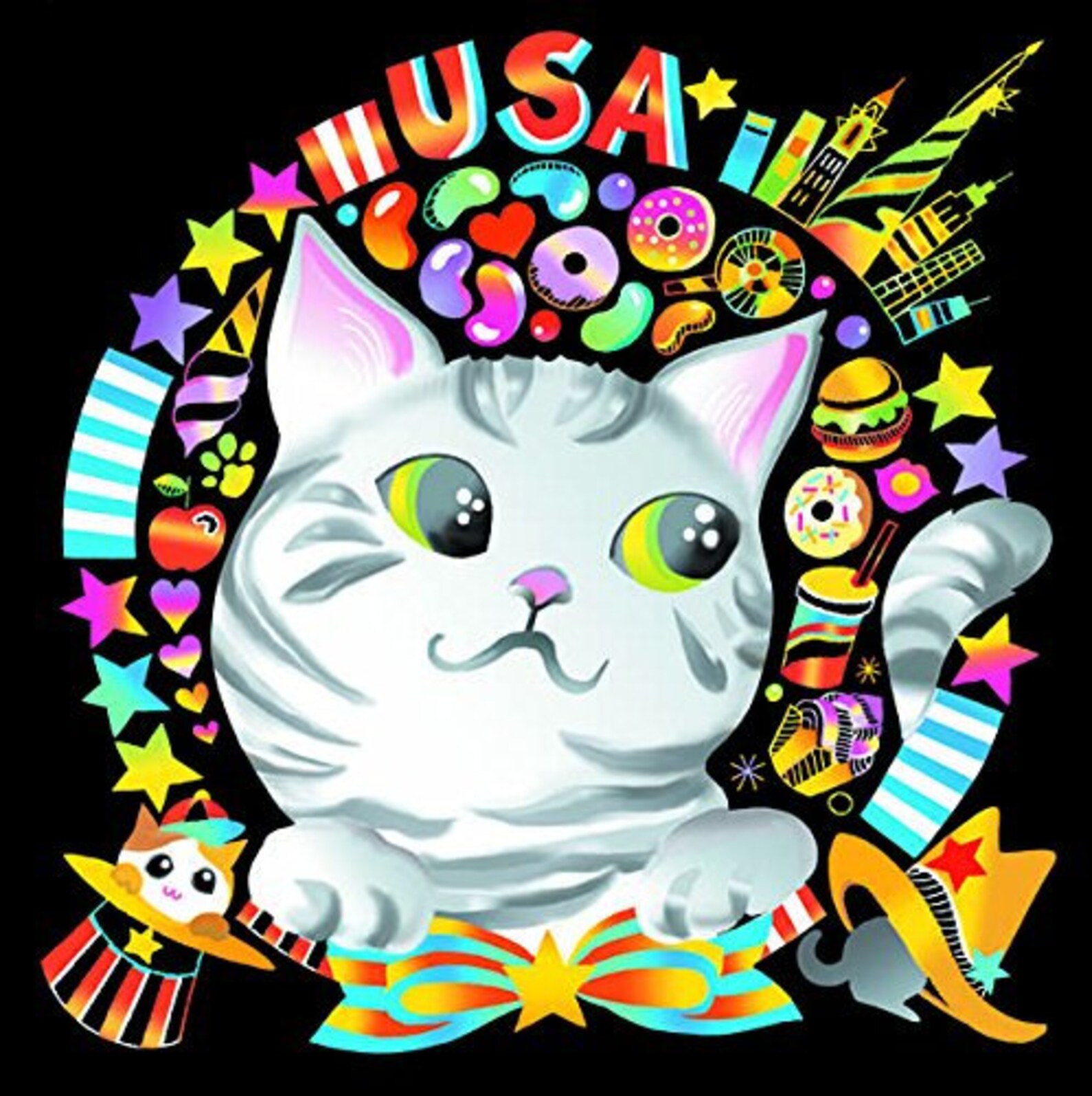 Scratch Art Book World CATS For Adultwith original pen Etsy