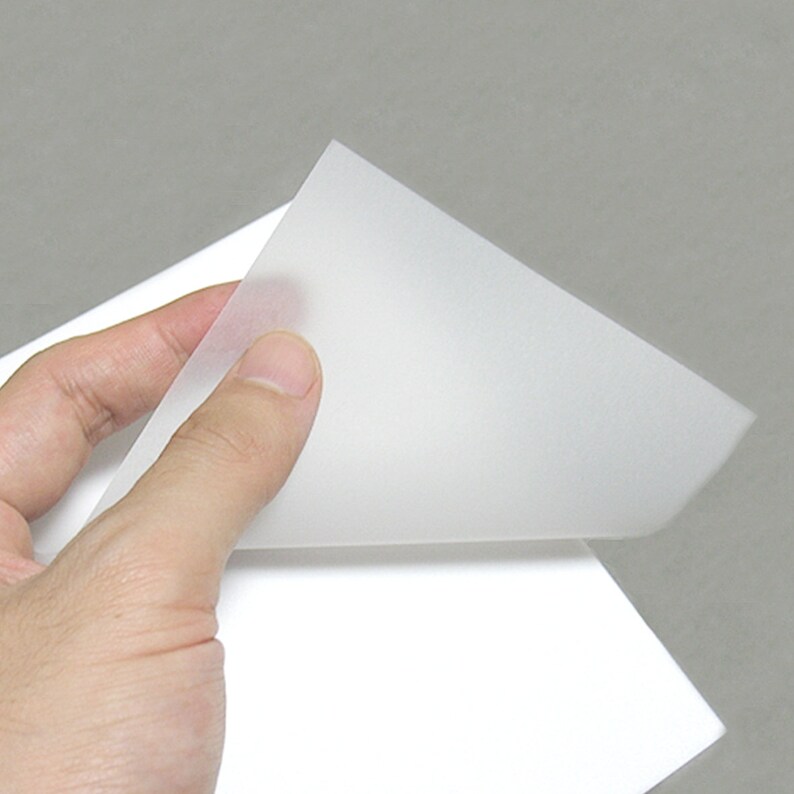 Muji Sticky Note Clear Memo Etsy