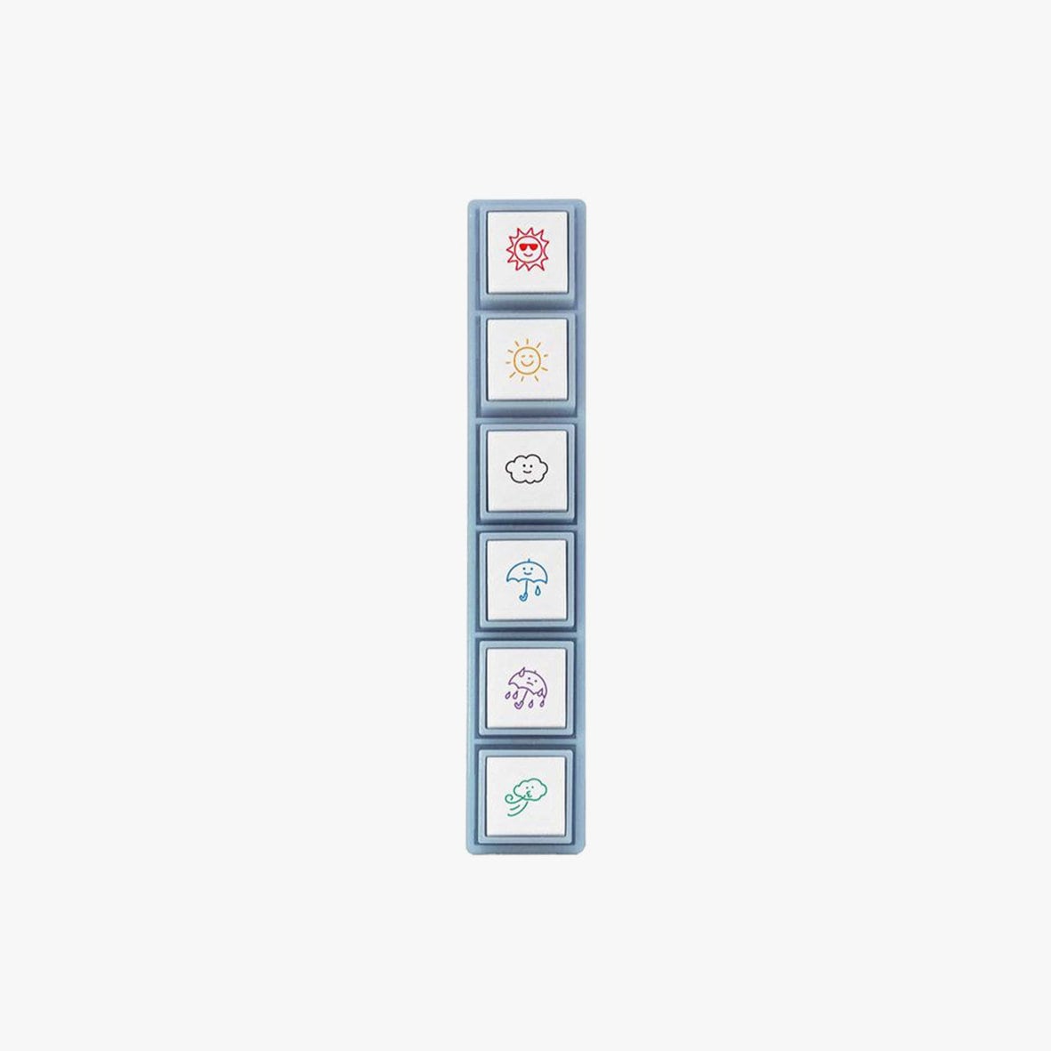 Kodomo no Kao: Pochitto6 Push-Button Stamp - Accessories