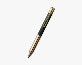 Sakura Craft Lab 001 Gel Ink Ballpoint Pen - Green Black LGB5005