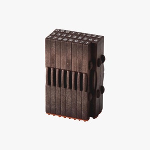 Shachihata Shachiiro Connected Number Rubber Stamp Numbering GRJ-5AN
