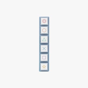 Kodomo No Kao Pochitto Pick Push-Button Stamp Symbol 1802-002