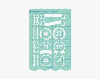 Vanco Notebook Template Ornament 39502