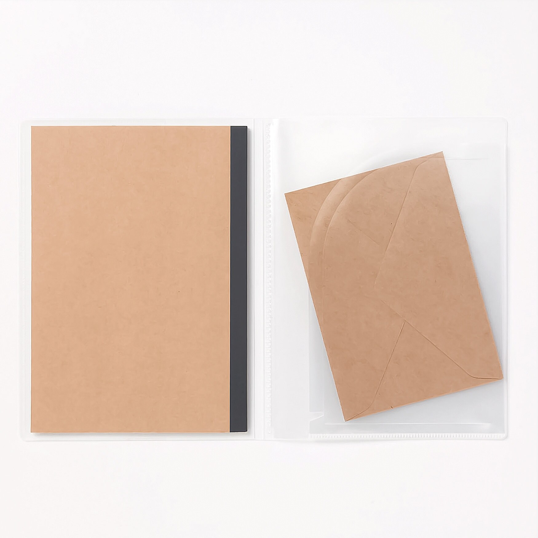 Muji Notebook Cover Spineless Etsy