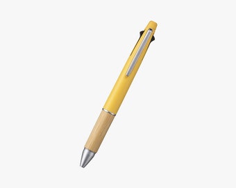 Mitsubishi Uni Jetstream Multi-function Pen 4&1 Bamboo Limited Edition Mimosa Yellow MSXE5-2000B-05