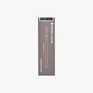 Sakura Craft Lab Gel Ink Ballpoint Pen Refill Green Black R-LGB05A#30