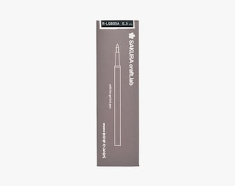 Sakura Craft Lab Gel Ink Ballpoint Pen Refill Green Black R-LGB05A#30