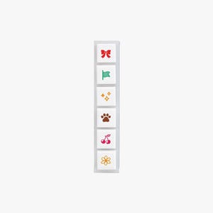 Kodomo No Kao Pochitto6 Push-Button Stamp Various Marks 1850-005