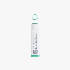 Mark's Frixion Stamp Deco Type Sankaku Green FRX-STM01-H