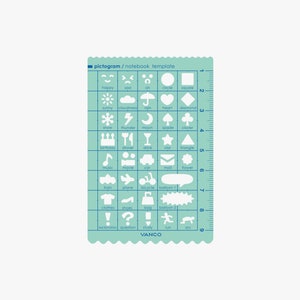 Vanco Notebook Template Pictogram 39501