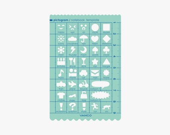 Vanco Notebook Template Pictogram 39501