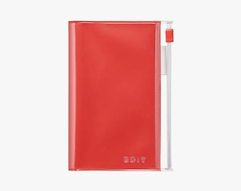 Mark's Edit Small Grid Notebook B7 Strawberry Red EDI-NB20-RE