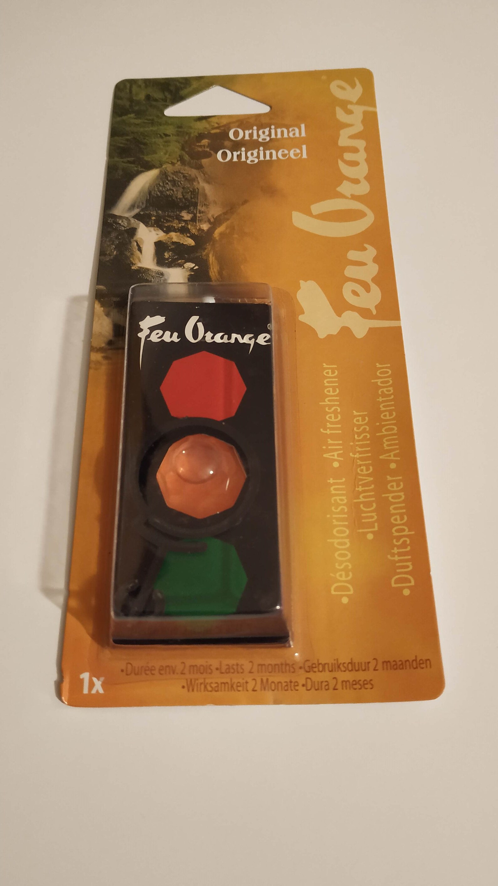 Feu Orange Original Rétro Nostalgic Traffic Light Car Air Etsy