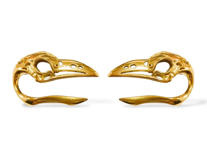 Raven Skull Hangers