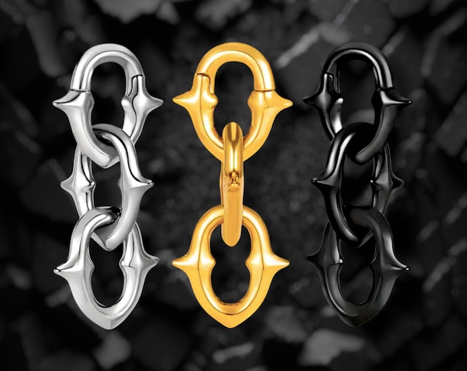 Steel Hangers Earrings