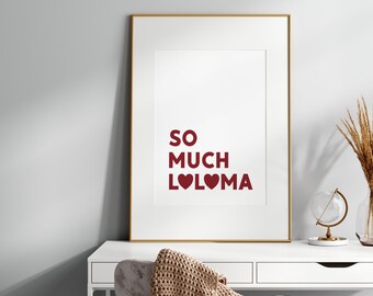 Fiji So Much Loloma (Love) Quote Digital Print