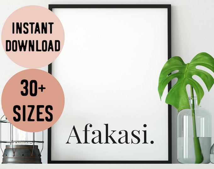Samoa Afakasi (Mixed Samoan Ancestry) Digital Print