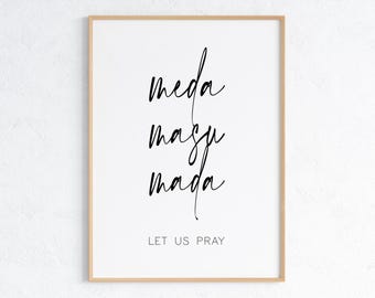 Digital Fiji Meda Masu Mada (Let Us Pray) 02 Print