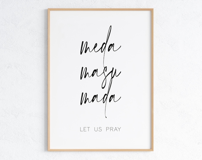 Digital Fiji Meda Masu Mada (Let Us Pray) 02 Print
