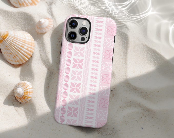 Pasifika MagSafe® tough case for iPhone® Polynesian Alisi Pattern