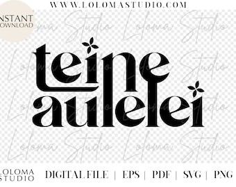 Samoa Teine Aulelei (Beautiful Girl) SVG Design - SVG cut file, polynesian art, cricut design, SVG files for cricut, png, eps, pdf