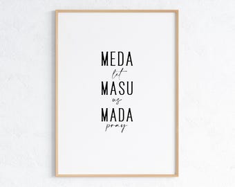 Digital Fiji Meda Masu Mada (Let Us Pray) 03 Print