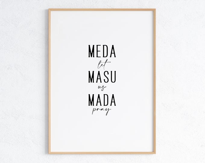 Digital Fiji Meda Masu Mada (Let Us Pray) 03 Print