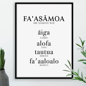 Digital Fa'asamoa the Samoan Way (family, Love, Service, Respect) File ...