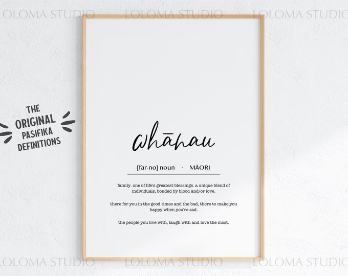 Digital New Zealand Maori Whanau (Family) Definition File