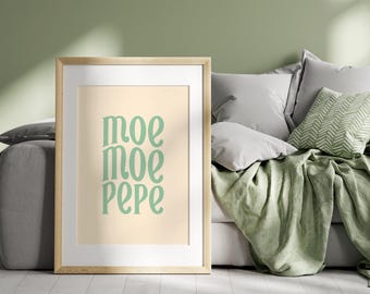 Samoa Moe Moe Pepe (Sleep Sleep Baby) Portrait Print