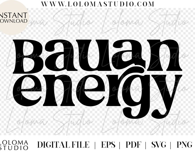 Fiji Bauan Energy SVG Design